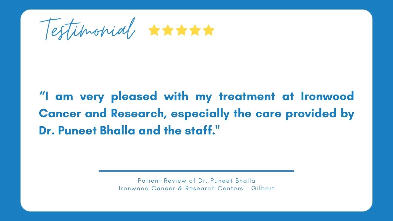 Bhalla Testimonial