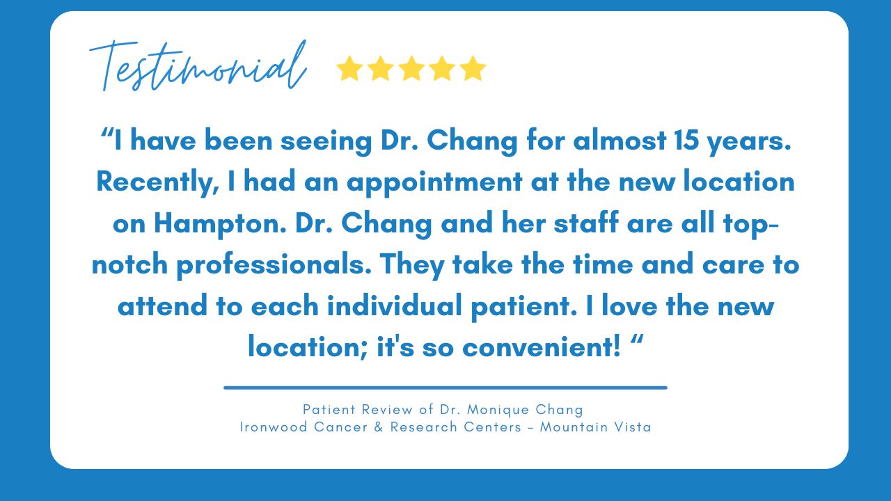 chang Testimonial