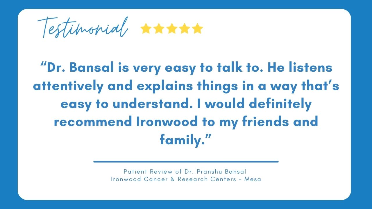 Bansal Testimonial